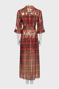 Maxi dress with 3/4 sleeves