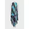 Pleated maxi sundress with tag
