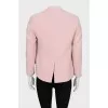 Pink double breasted jacket