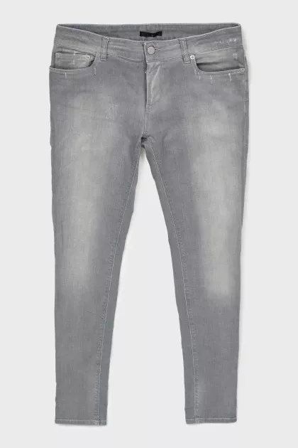 Light gray men's jeans
