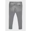 Light gray men's jeans