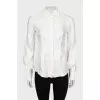 White combination shirt