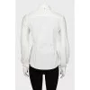 White combination shirt