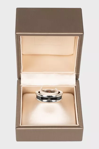 Men's silver ring Save the Children