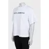 White T-shirt with tag