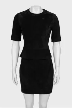 Black skirt suit