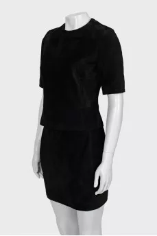 Black skirt suit