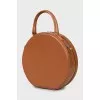 Round crossbody bag