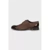Brown men's shoes