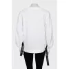 Sweatshirt with raised print