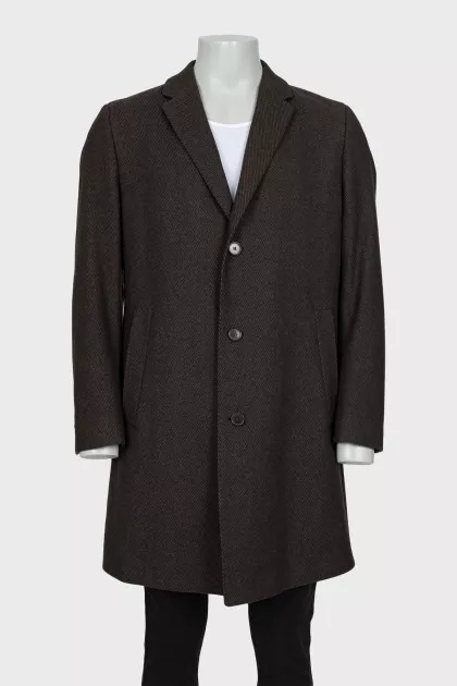 Men's striped coat