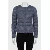 Fitted jacket with lace