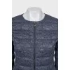 Fitted jacket with lace