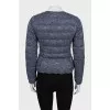 Fitted jacket with lace