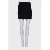 Woolen mini skirt with tag