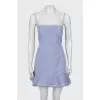 Mini dress with straps