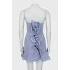 Mini dress with straps
