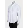 Men's double collar shirt