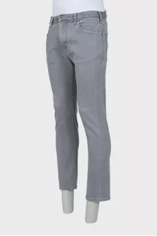 Light gray men's jeans