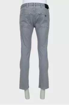 Light gray men's jeans
