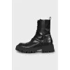 Men's boots with chunky soles