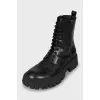 Men's boots with chunky soles