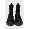Men's boots with chunky soles