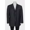 Men's blue striped jacket