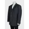 Men's blue striped jacket
