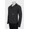 Men's double-breasted cardigan