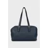 Blue rectangular bag