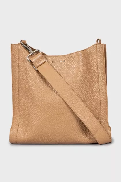 Leather crossbody bag