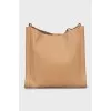 Leather crossbody bag