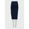 Blue pencil skirt