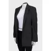 Gray fitted jacket