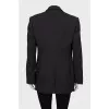 Gray fitted jacket