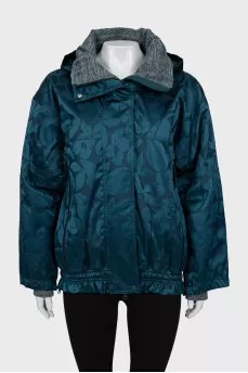 Floral snowboard jacket