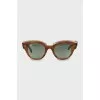wayfarer sunglasses with green lenses