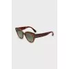 wayfarer sunglasses with green lenses