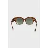 wayfarer sunglasses with green lenses