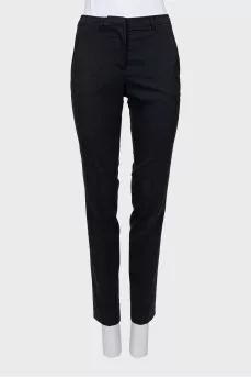 Classic trousers in dark blue