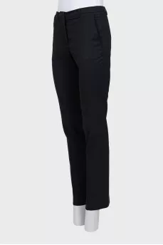 Classic trousers in dark blue