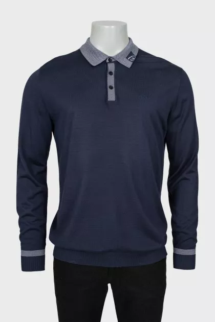 Men's dark blue jumper