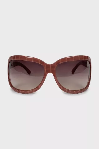 Sunglasses mask in print