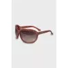 Sunglasses mask in print