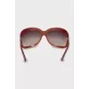 Sunglasses mask in print