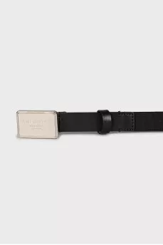 Black belt with elastic band