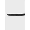 Black belt with elastic band