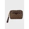 Men's bag Pochette Macao Damier