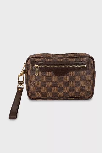 Men's bag Pochette Macao Damier